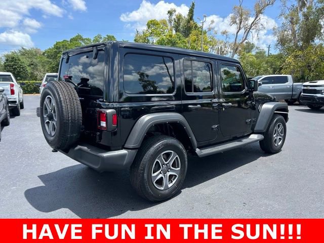 Used 2022 Jeep Wrangler Unlimited Sport w/ Sun And Sound Package AWD/4WD image 6