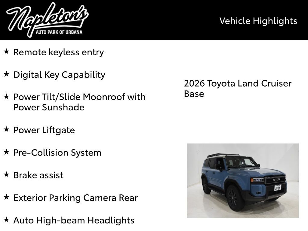 New 2026 Toyota Land Cruiser image 16