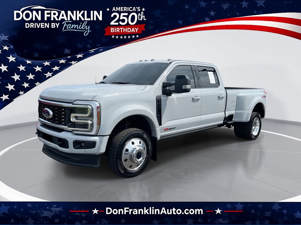 Used 2025 Ford F450 Platinum w/ FX4 Off-Road Package