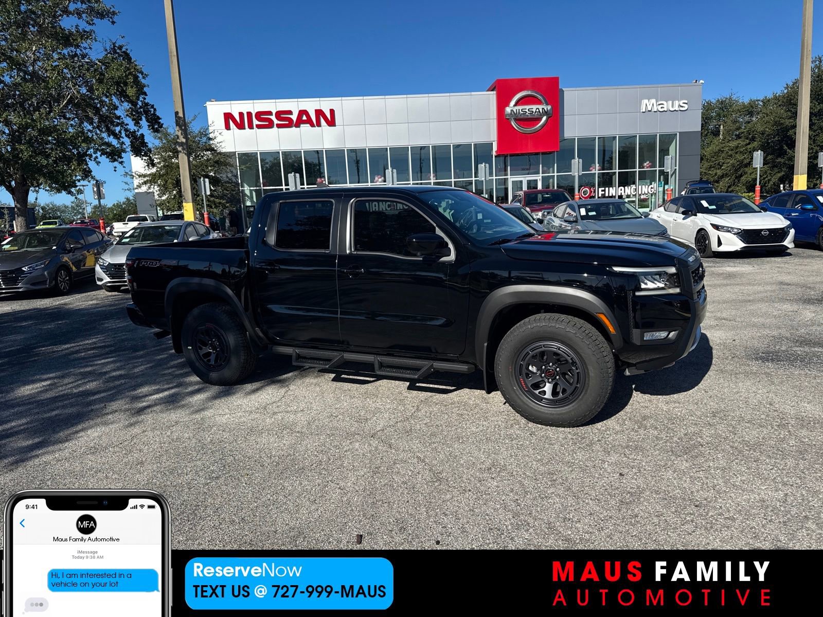 New 2026 Nissan Frontier 4x4 Crew Cab image 1