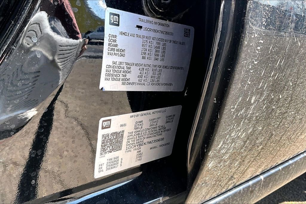 Used 2021 Chevrolet Silverado 1500 Custom w/ LPO, Dark Essentials Package image 6