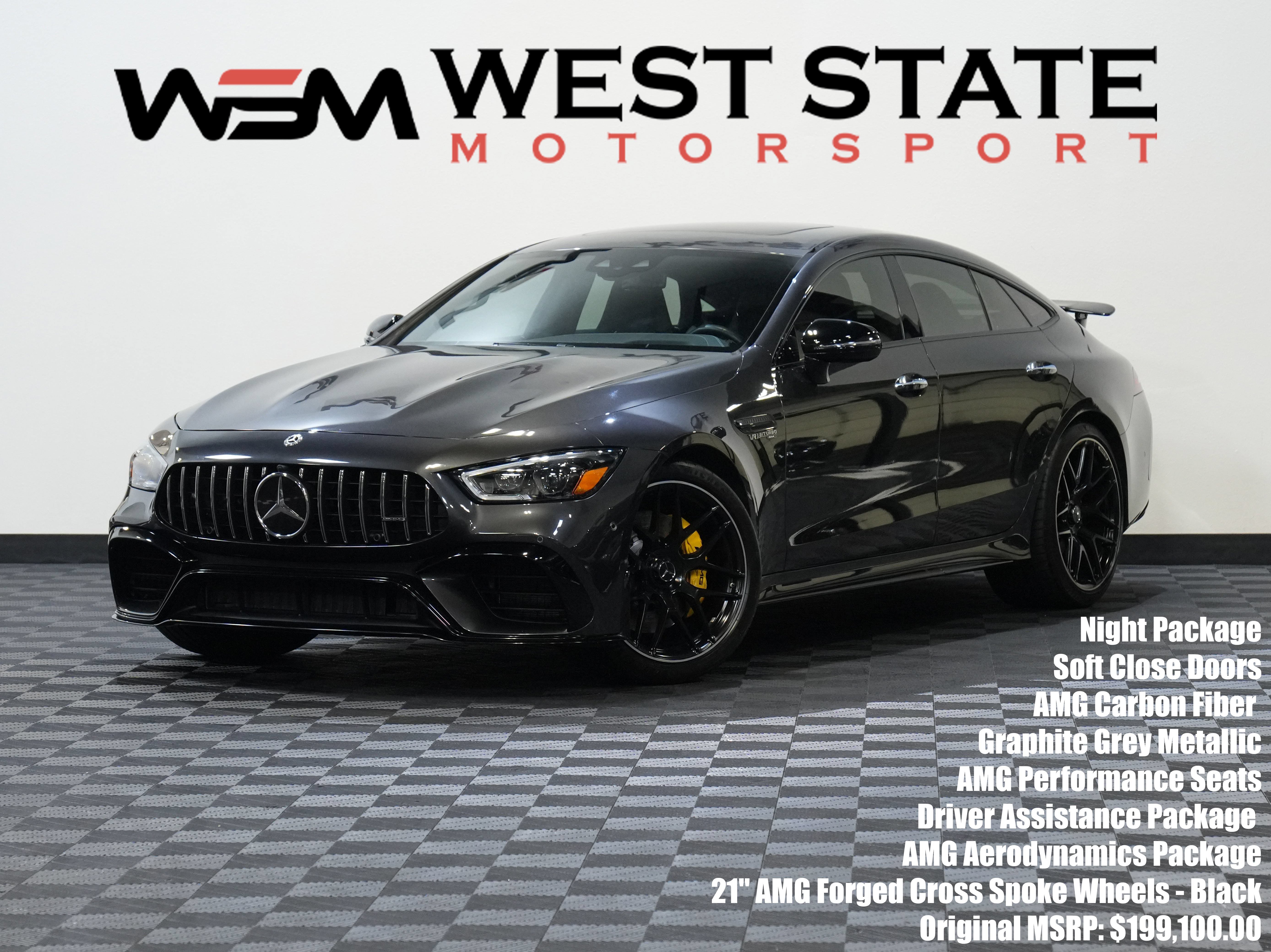 Used 2019 Mercedes-Benz AMG GT 63 S for Sale - Kelley Blue Book