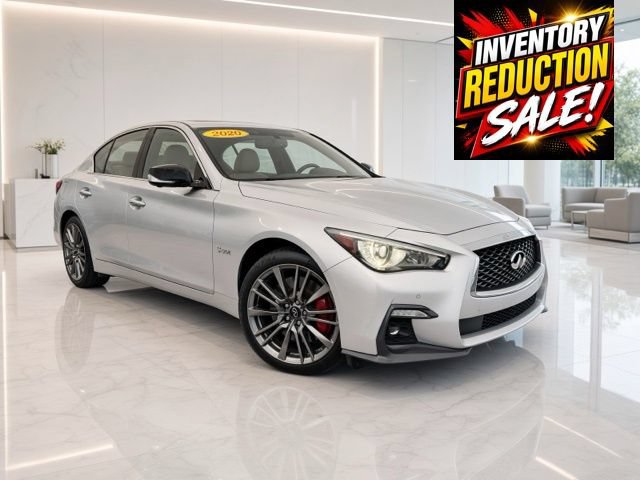 Used 2020 INFINITI Q50 Red Sport 400 AWD/4WD image 1