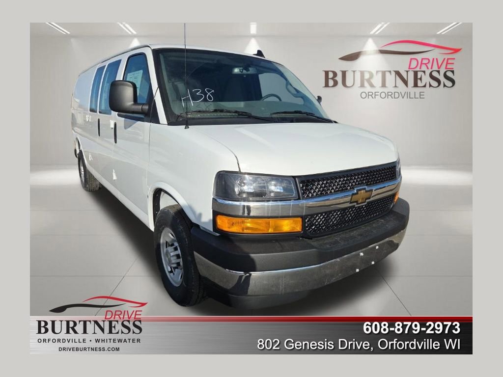New 2025 Chevrolet Express 3500 Extended w/ Driver Convenience Package RWD image 1