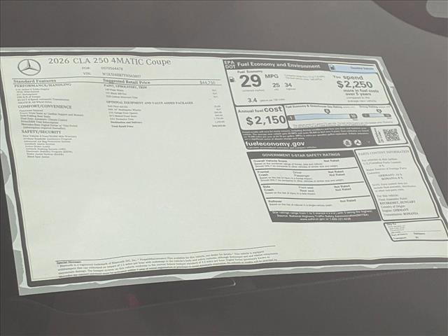 Certified 2026 Mercedes-Benz CLA 250 4MATIC image 18