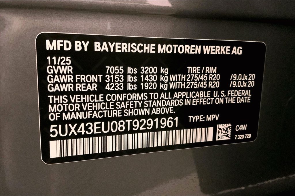 New 2026 BMW X5 xDrive50e w/ Executive Package AWD/4WD image 10