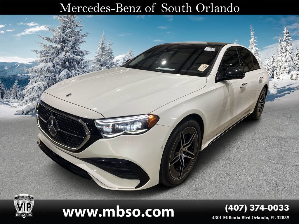 Used 2025 Mercedes-Benz E 350 4MATIC Sedan w/ MBUS Superscreen Package image 18