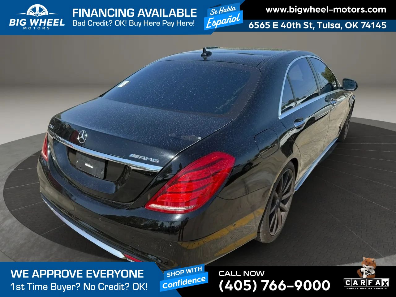 Used 2016 Mercedes-Benz S 63 AMG 4MATIC Sedan w/ Rear Seat Package image 5
