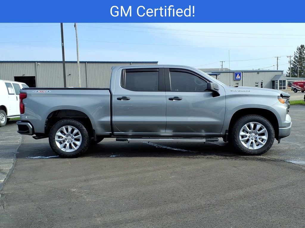 Certified 2023 Chevrolet Silverado 1500 Custom AWD/4WD image 3