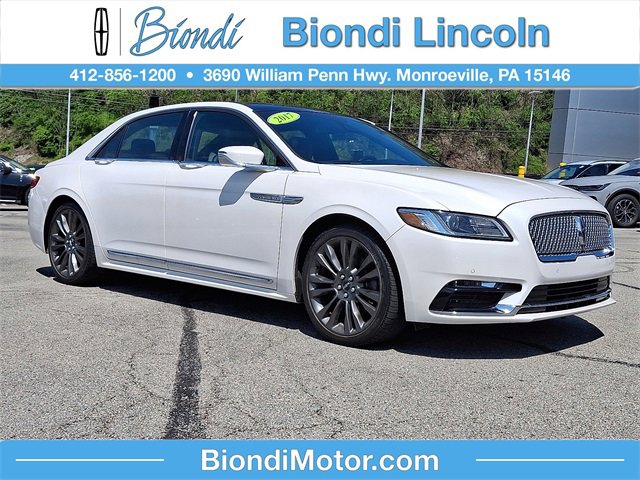 Used 2017 Lincoln Continental Select w/ Climate Package