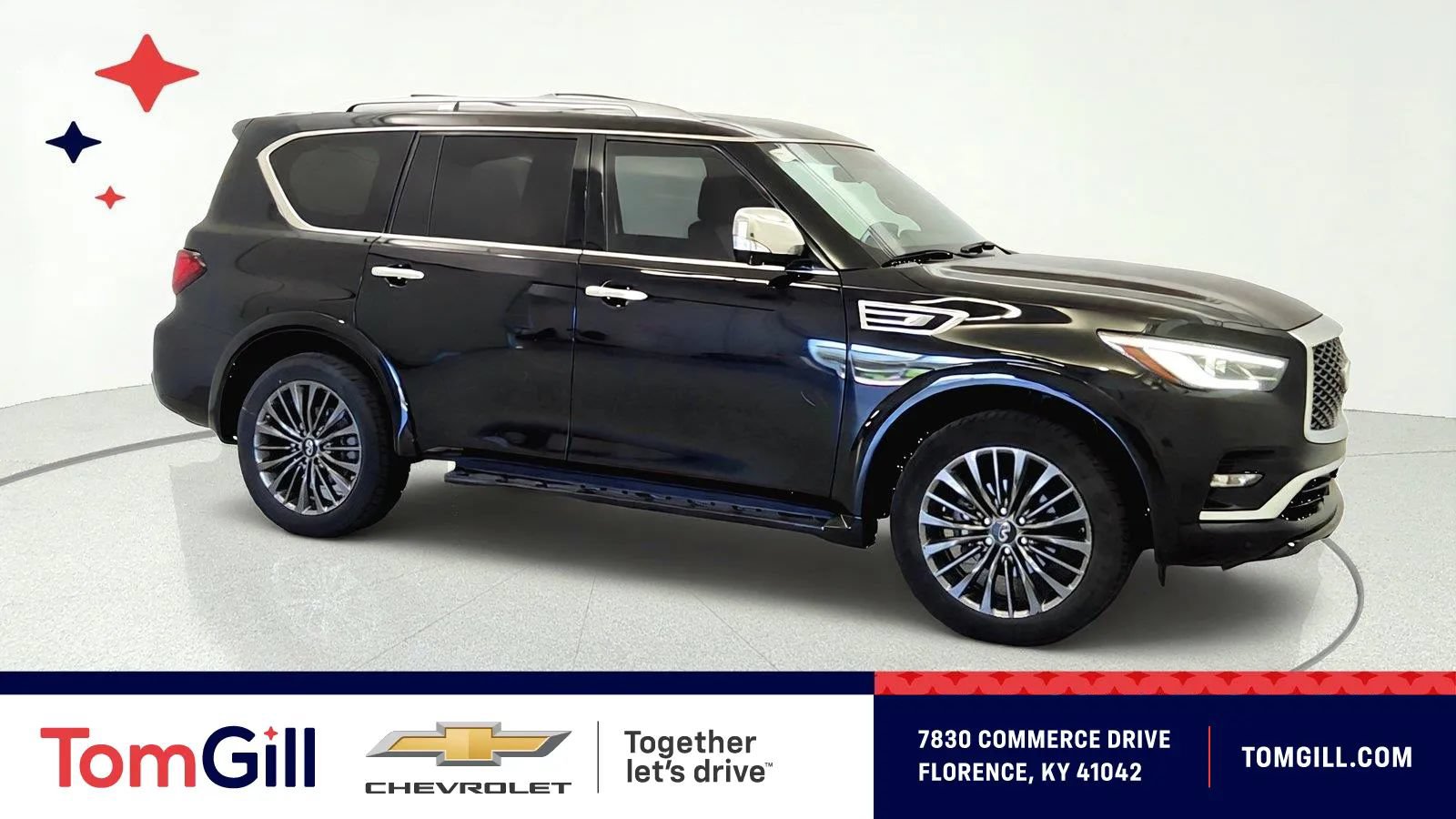 Used 2024 INFINITI QX80 Sensory w/ Cargo Package AWD/4WD image 1