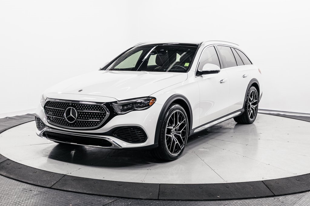 Used 2024 Mercedes-Benz E 450 4MATIC All-Terrain Wagon w/ Multicontour Seating Package image 3