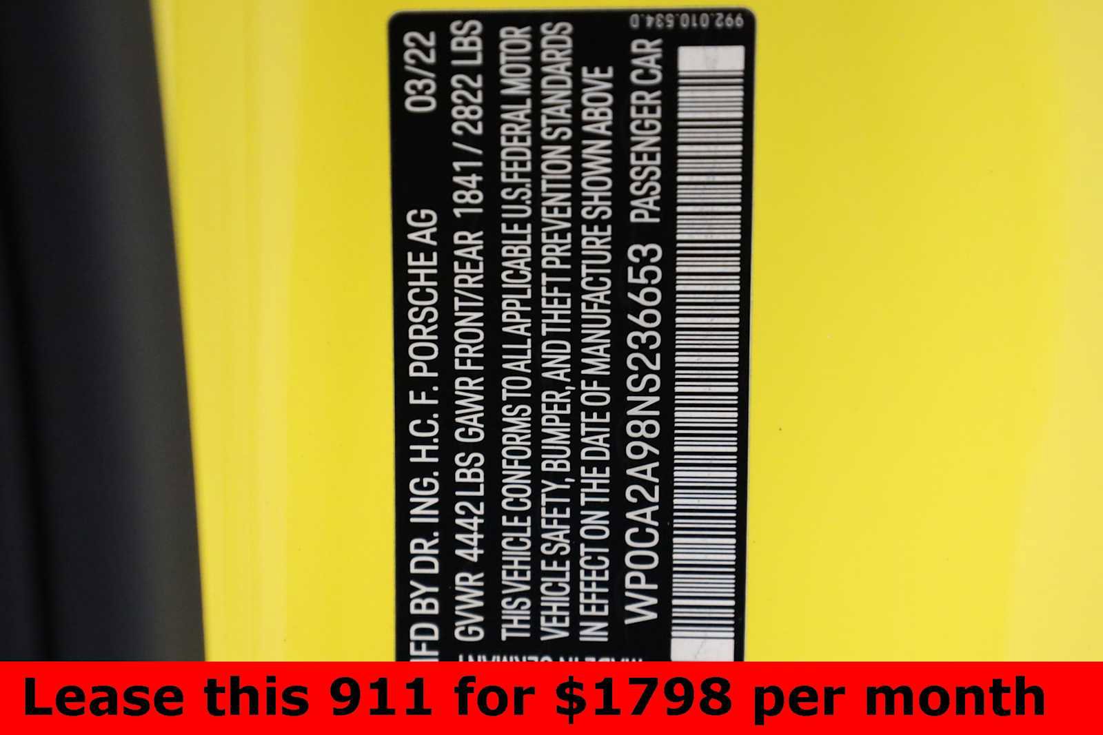 Certified 2022 Porsche 911 Carrera image 51
