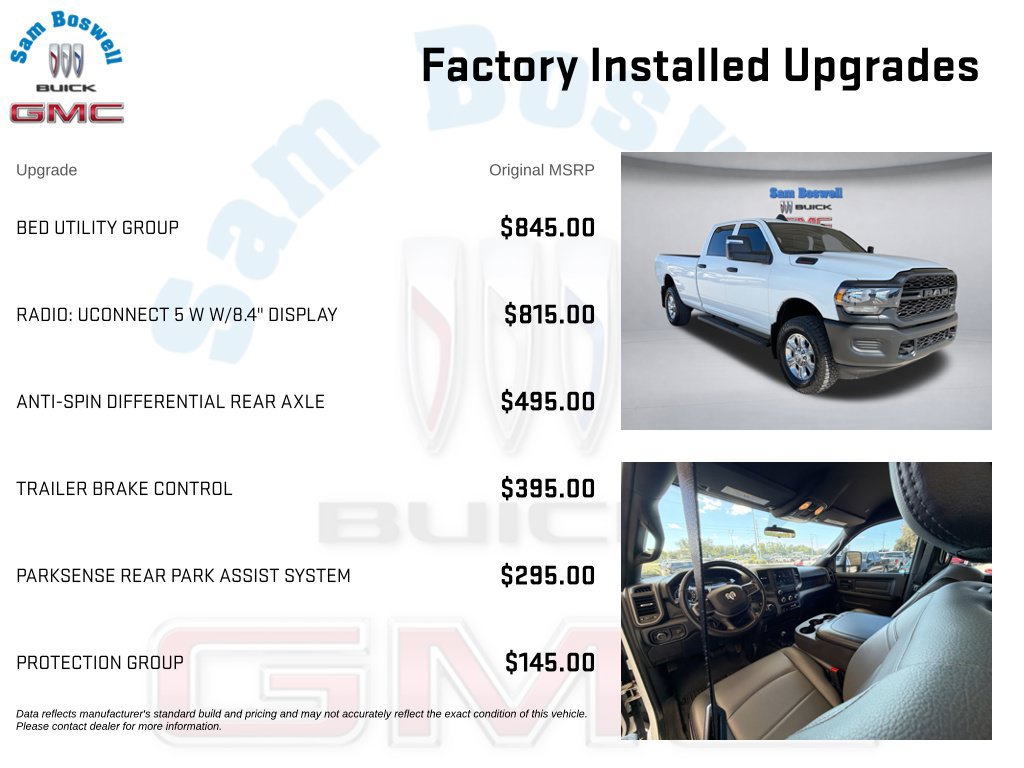 Used 2024 RAM 2500 Tradesman w/ Bed Utility Group AWD/4WD image 4