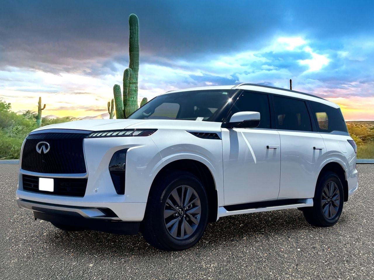 Certified 2026 INFINITI QX80 Pure w/ Cargo Package RWD image 2