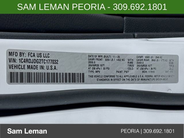 New 2026 Dodge Durango GT image 33