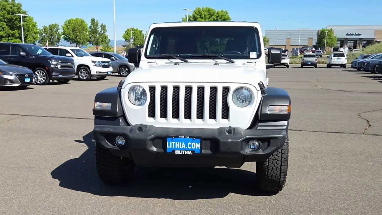 Used 2020 Jeep Wrangler Unlimited Sport S AWD/4WD image 3