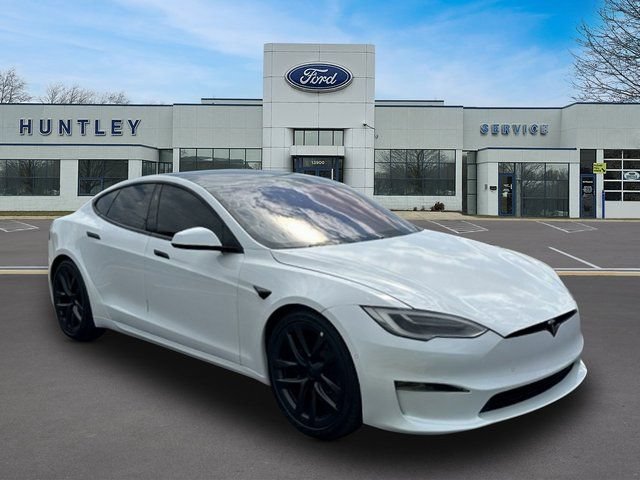 Used 2021 Tesla Model S Plaid AWD/4WD image 3