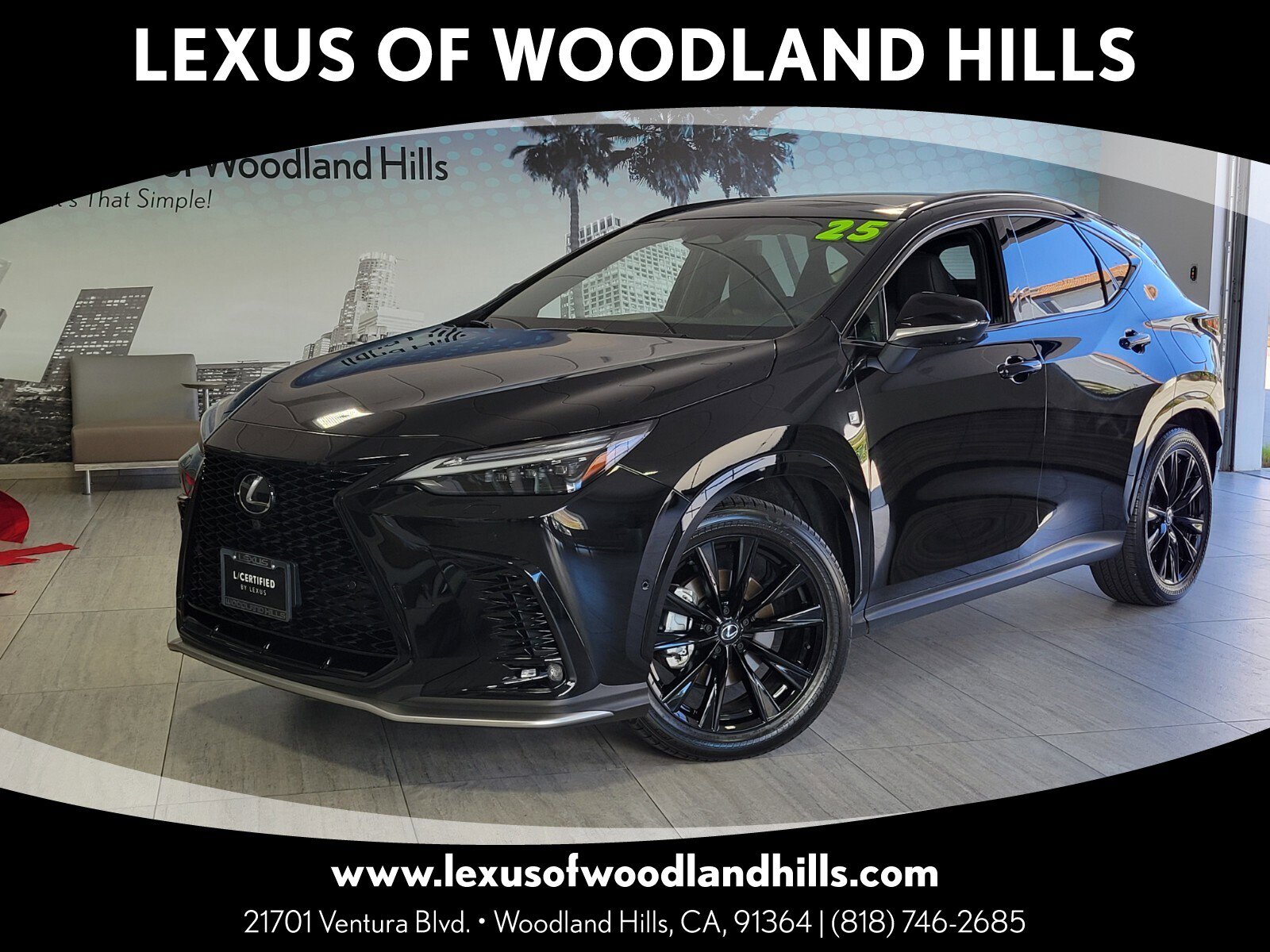 Used 2025 Lexus NX 450h+ F Sport w/ Towing Package (2000 Lbs) image 1