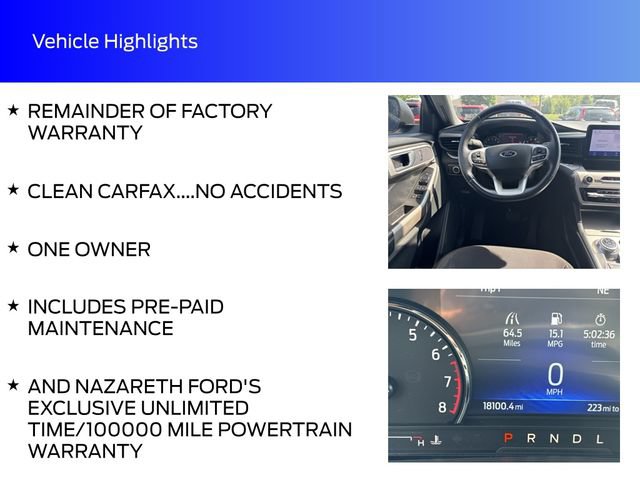 Used 2023 Ford Explorer XLT w/ Class IV Trailer Tow Package AWD/4WD image 17