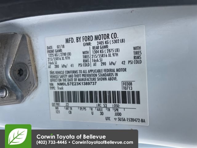 Used 2019 Ford Transit Connect XL FWD image 23