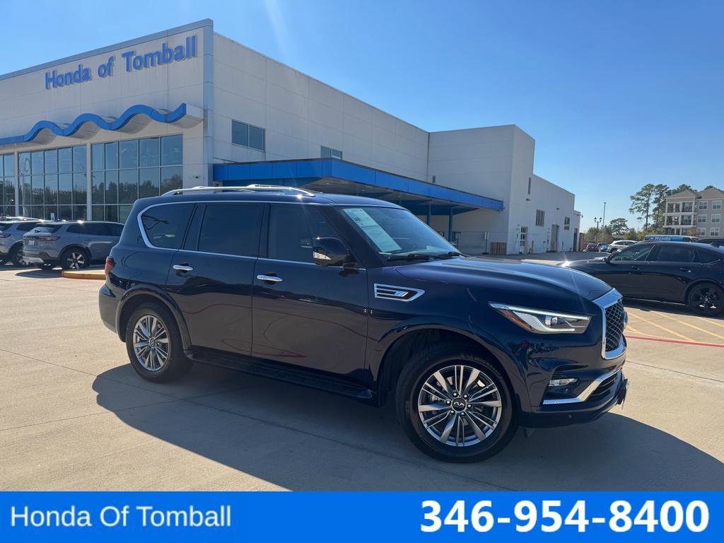 Used 2021 INFINITI QX80 Luxe w/ Cargo Package