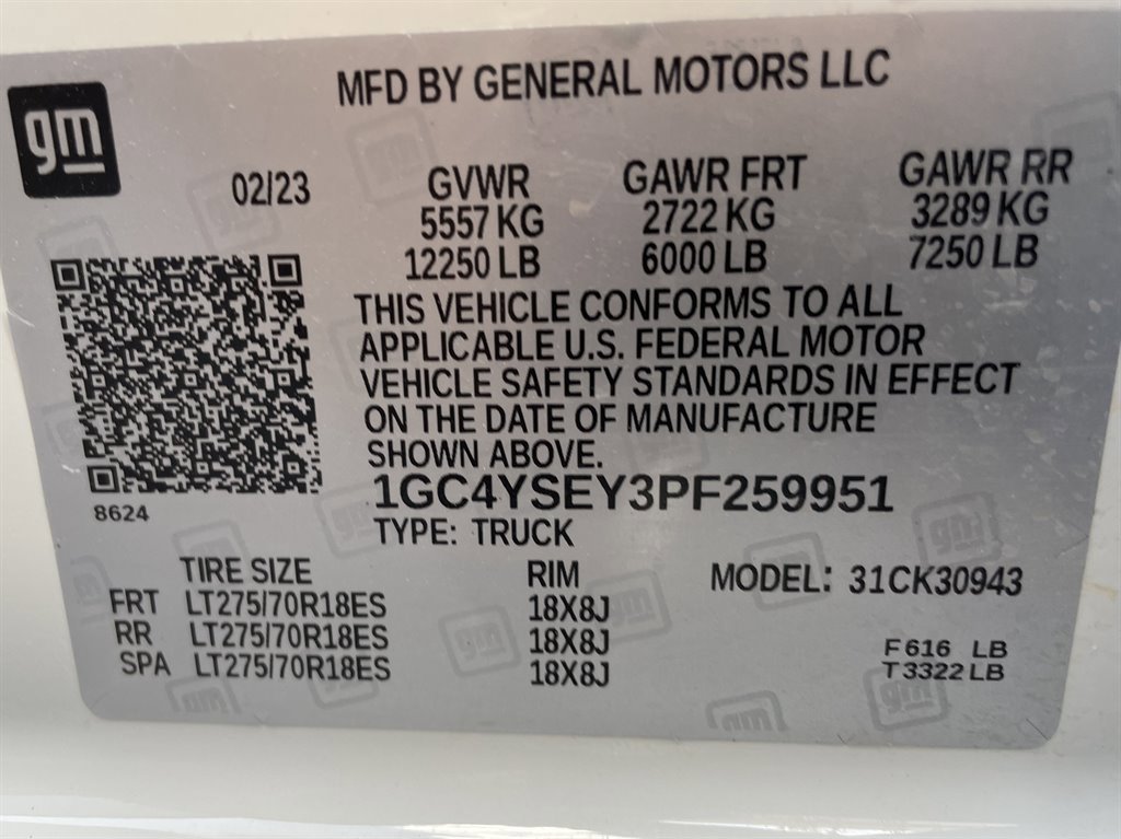 Used 2023 Chevrolet Silverado 3500 W/T w/ WT Convenience Package image 39