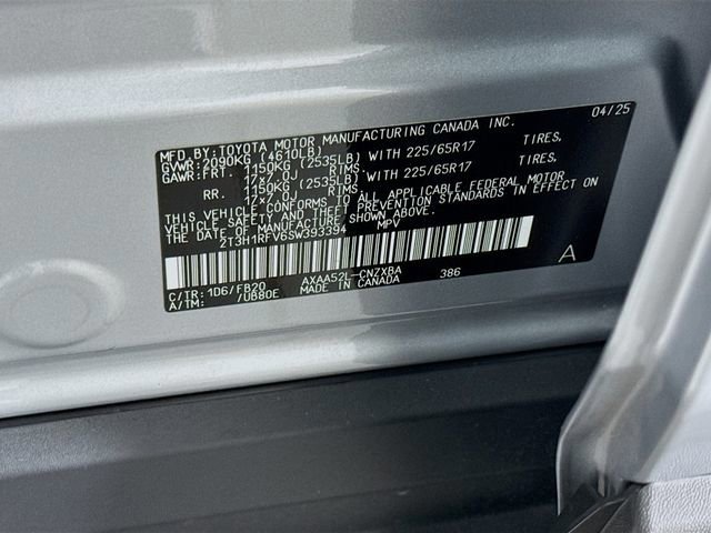 Certified 2025 Toyota RAV4 LE FWD image 30