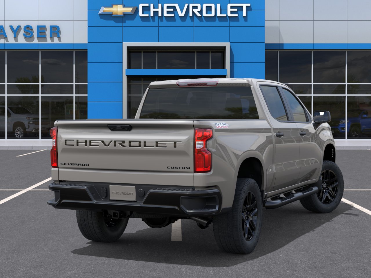New 2026 Chevrolet Silverado 1500 Custom Trail Boss w/ LPO, Dark Essentials Package AWD/4WD image 4