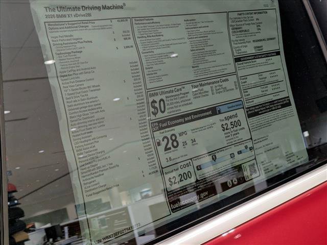 Used 2026 BMW X1 xDrive28i w/ Technology Package image 19