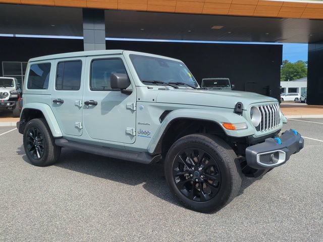 Used 2024 Jeep Wrangler Unlimited Sahara w/ Technology Group AWD/4WD image 1