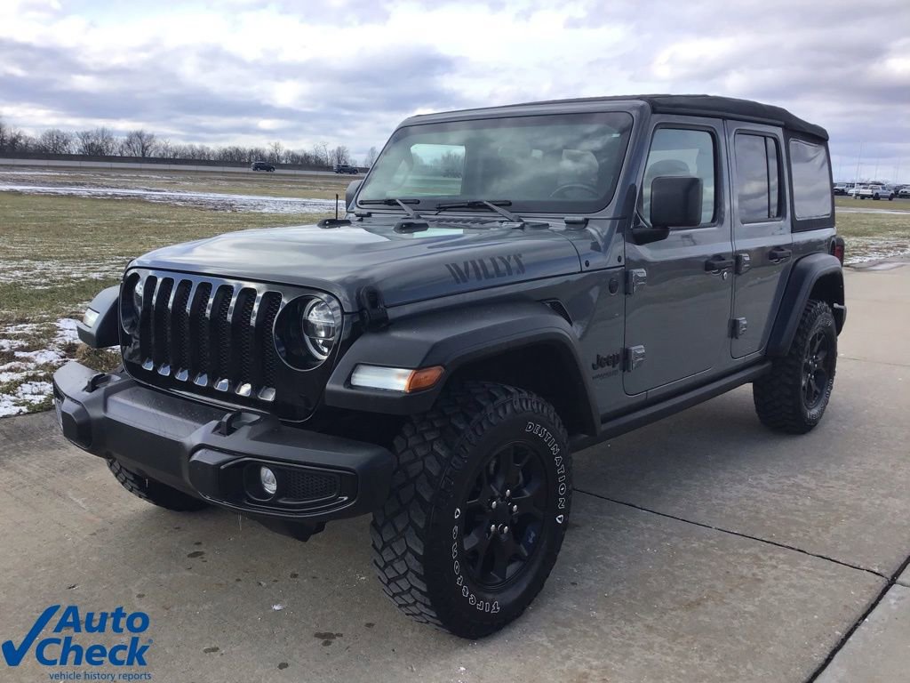 Used 2021 Jeep Wrangler Unlimited Sport image 3