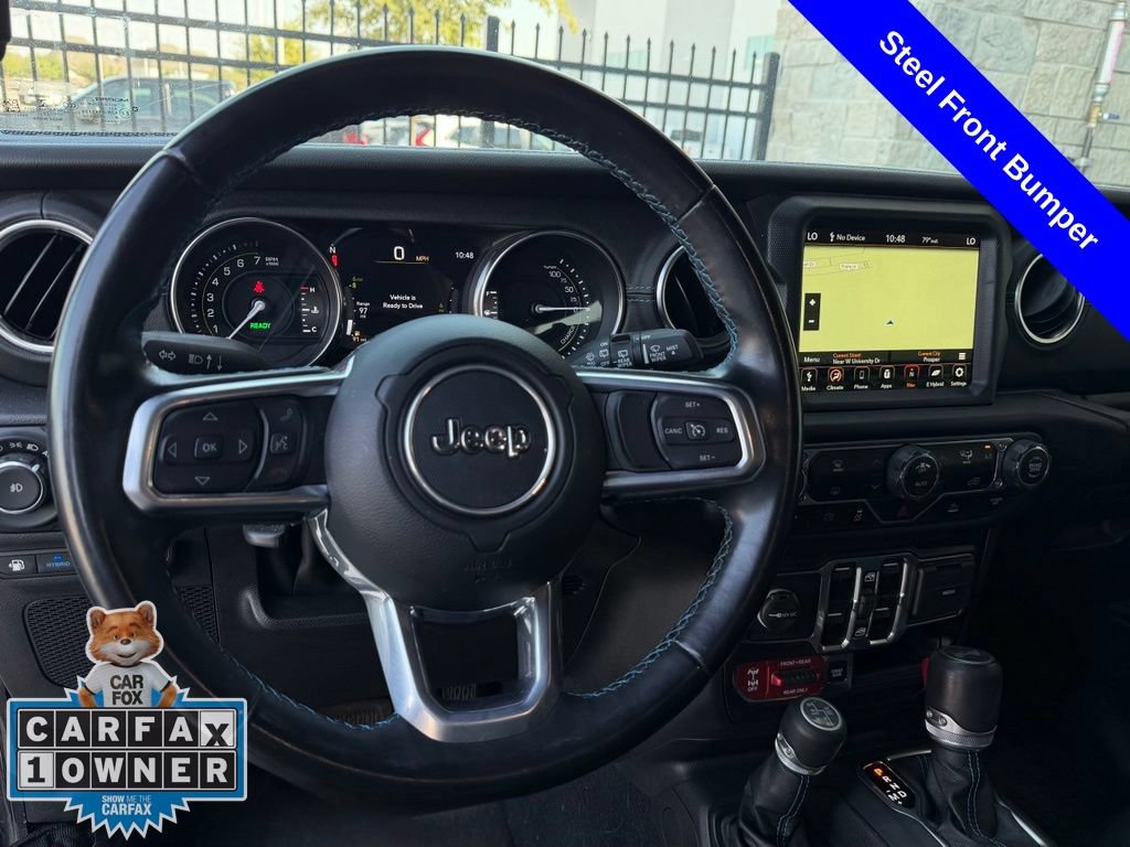 Used 2022 Jeep Wrangler Unlimited Rubicon 4xe w/ Steel Bumper Group AWD/4WD image 11