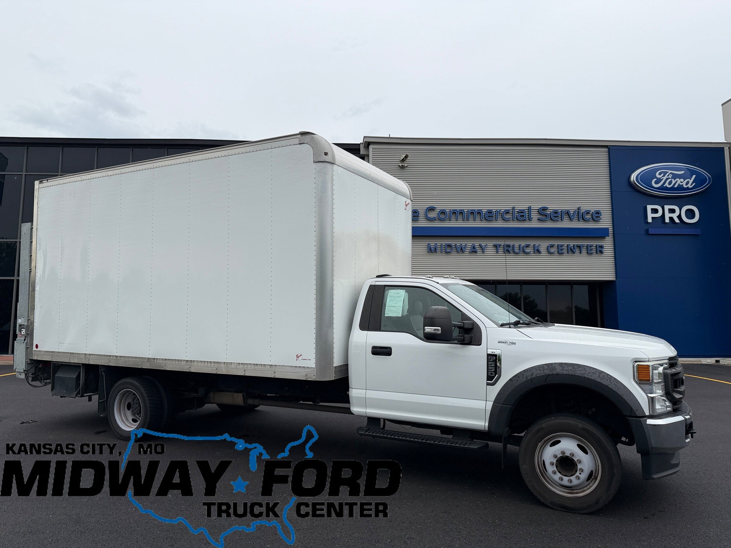 Used 2020 Ford F550 2WD Regular Cab Super Duty w/ Power Equipment Group image 1