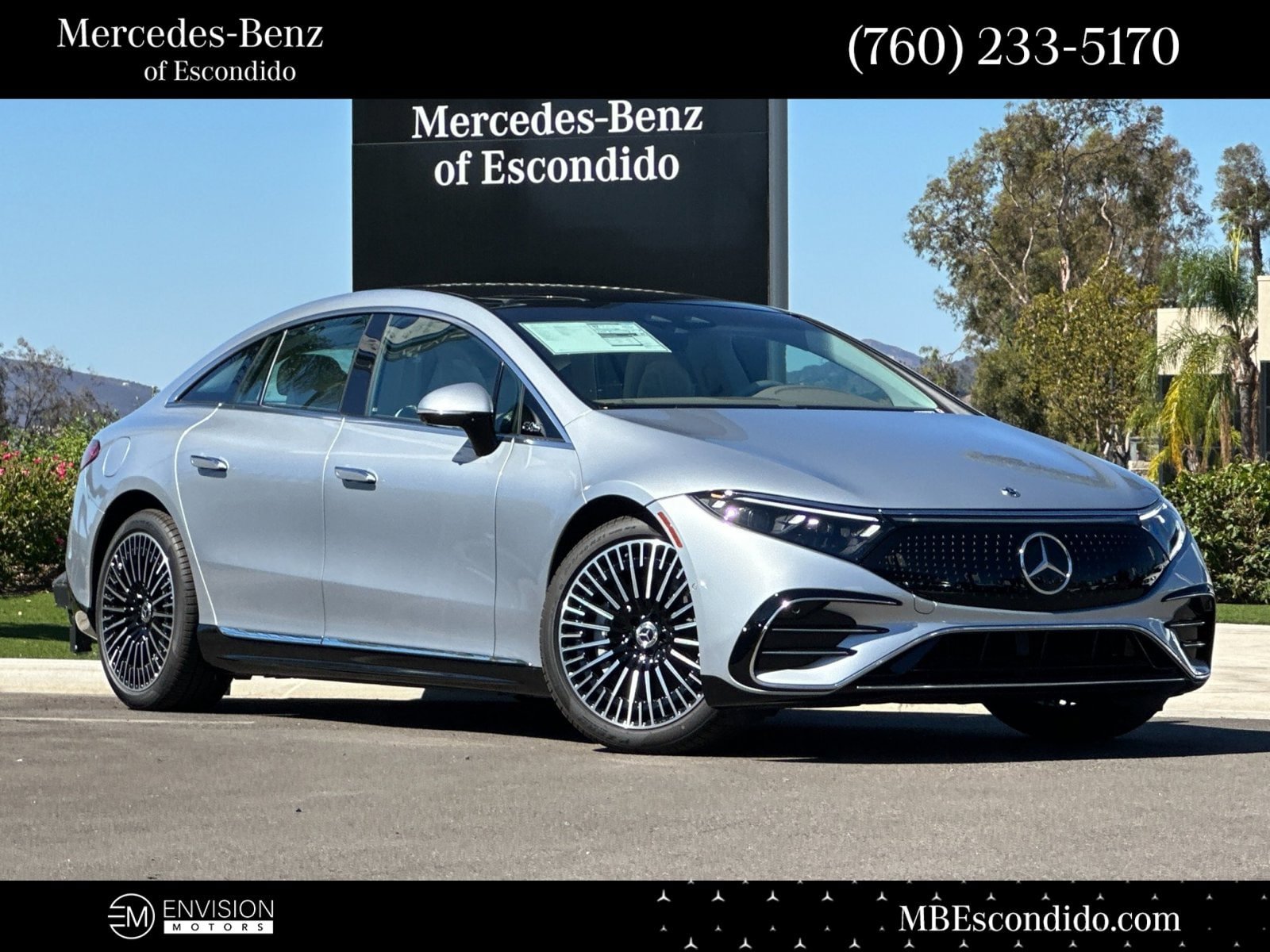 New 2026 Mercedes-Benz EQS 450+ 4MATIC Sedan