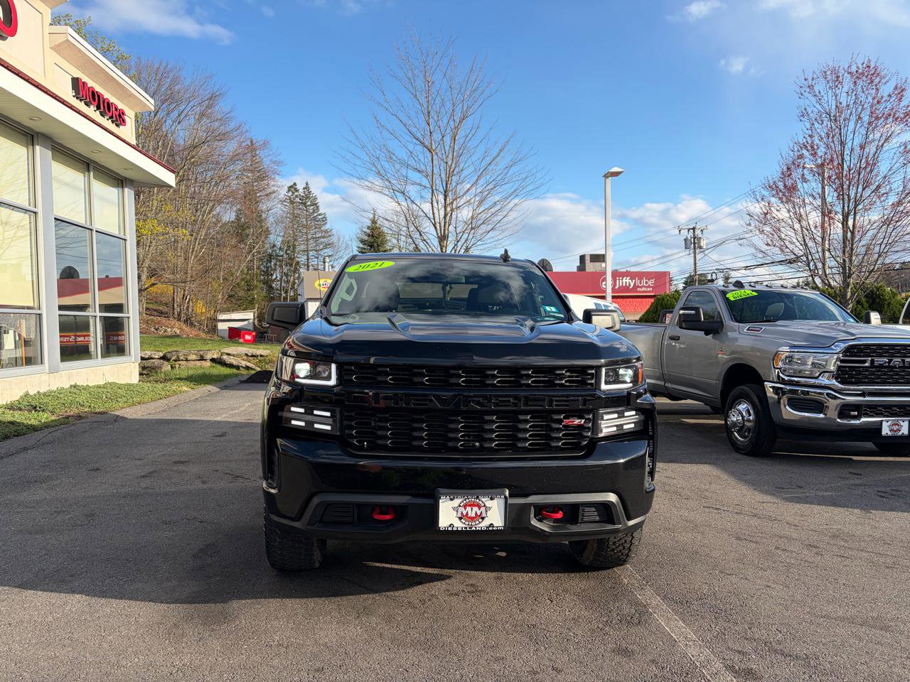 Used 2021 Chevrolet Silverado 1500 Custom Trail Boss AWD/4WD image 3
