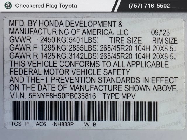 Used 2023 Honda Passport EX-L image 21