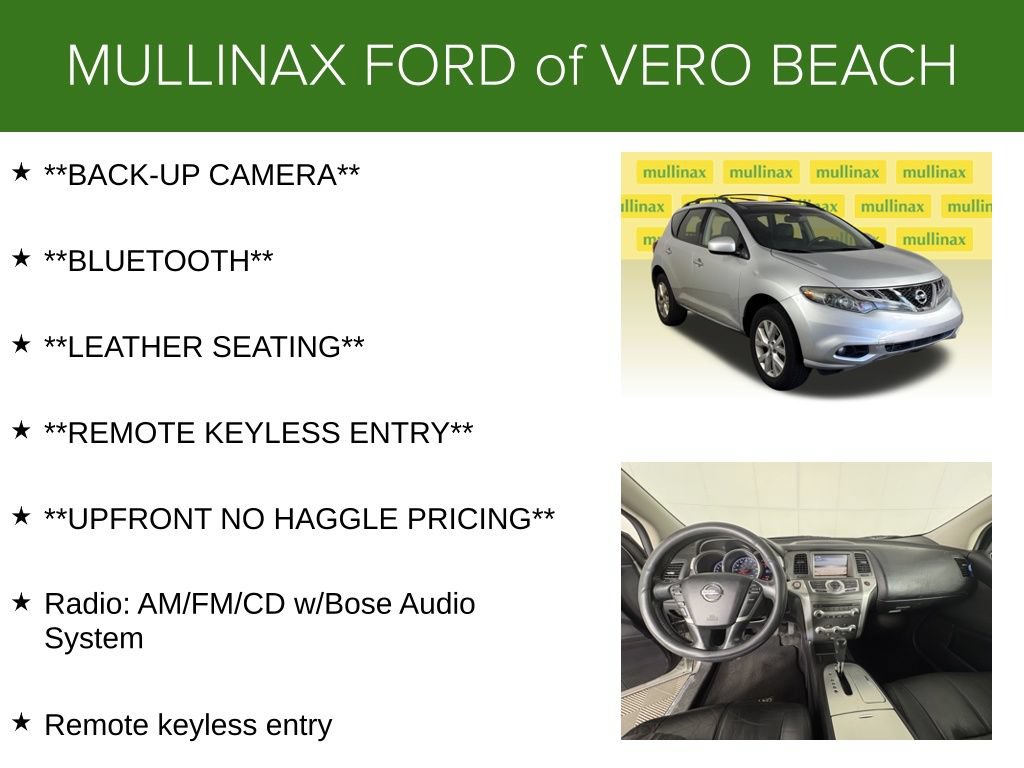 Used 2011 Nissan Murano SL AWD/4WD image 5