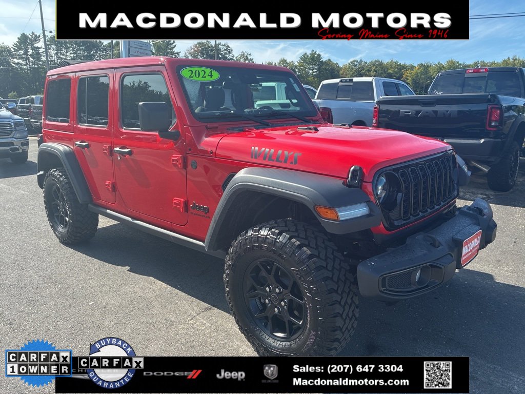 Used 2024 Jeep Wrangler Willys image 4