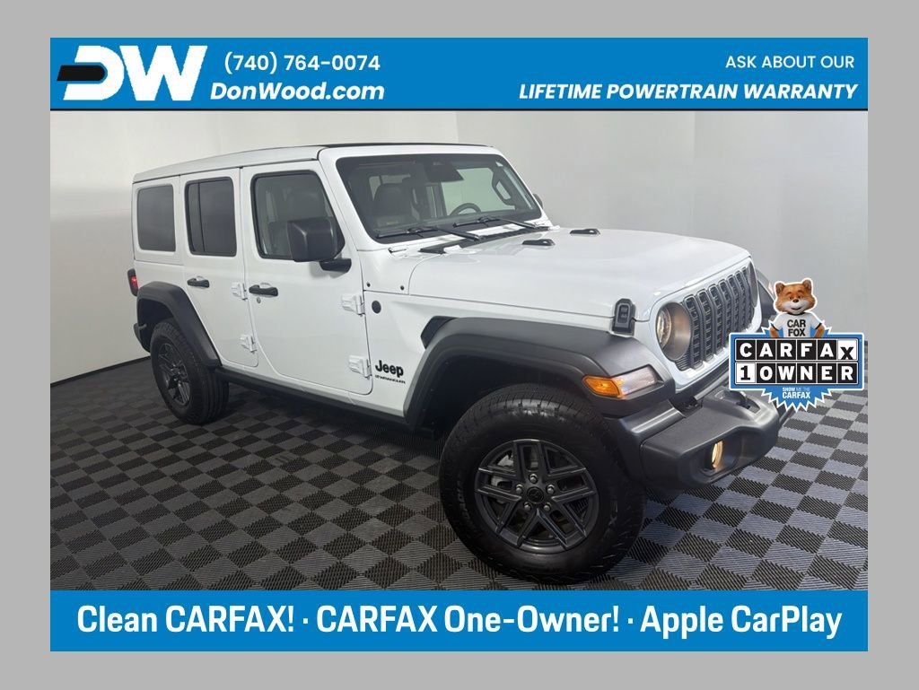 Used 2025 Jeep Wrangler Unlimited Sport