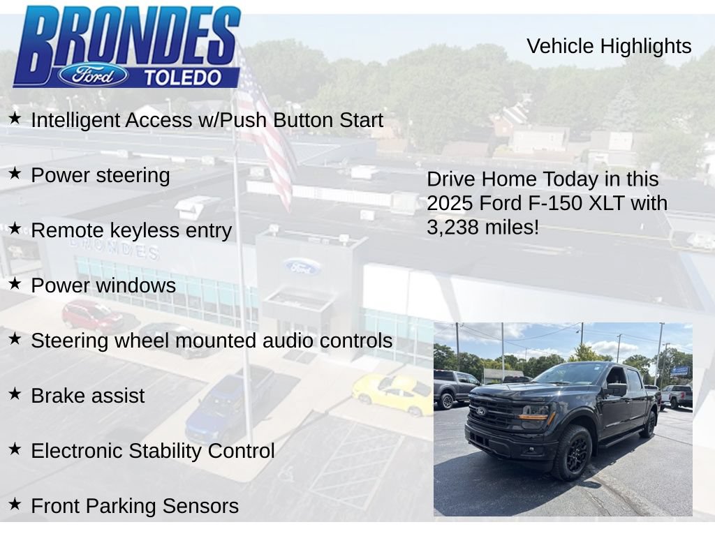 Used 2025 Ford F150 XLT w/ Equipment Group 302A MID AWD/4WD image 27