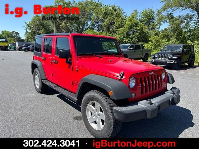 Used 2015 Jeep Wrangler Unlimited Sport w/ Quick Order Package 24S AWD/4WD image 8