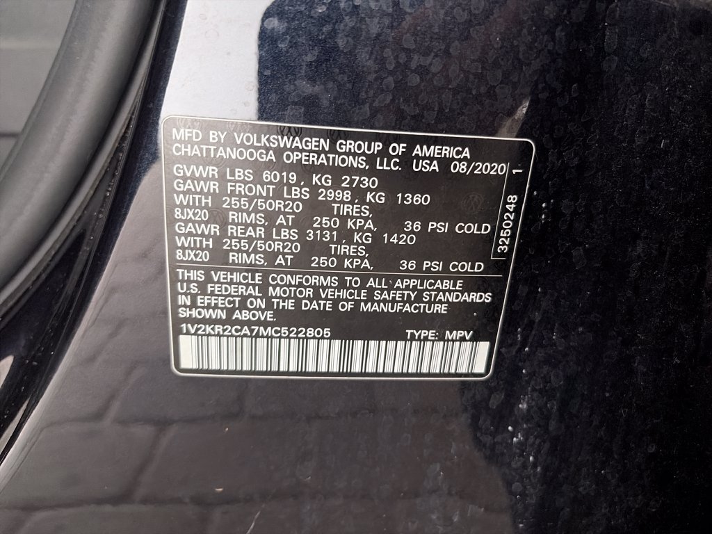 Used 2021 Volkswagen Atlas SE w/ Panoramic Sunroof Package AWD/4WD image 42