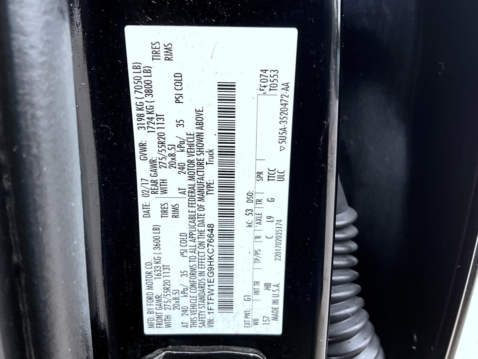 Used 2017 Ford F150 Lariat AWD/4WD image 27