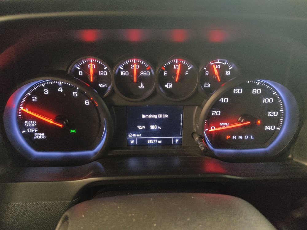 Used 2021 Chevrolet Silverado 1500 Custom w/ LPO, Dark Essentials Package RWD image 23
