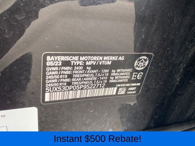 Used 2023 BMW X3 xDrive30i image 28