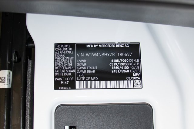 Used 2024 Mercedes-Benz Sprinter 144 Cargo image 7