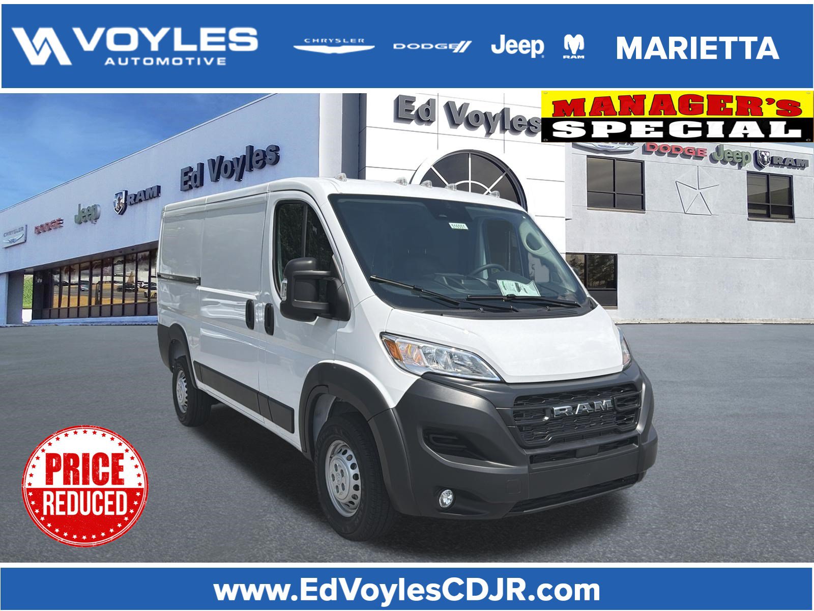 New 2026 RAM ProMaster 1500 w/ Convenience Group