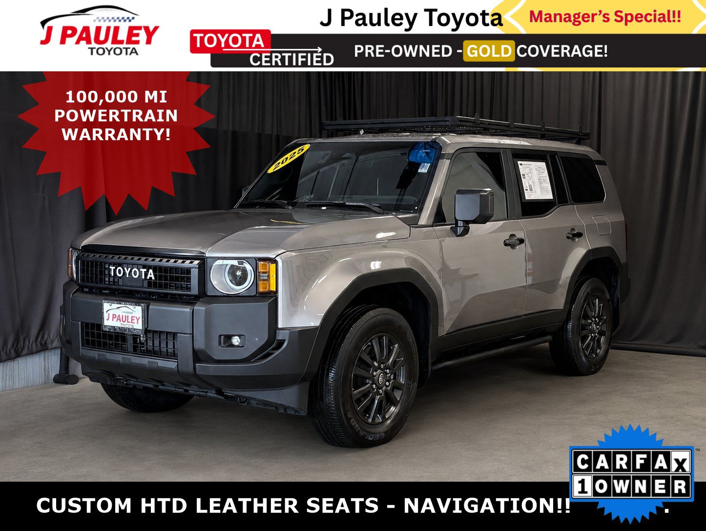 Used 2025 Toyota Land Cruiser 1958