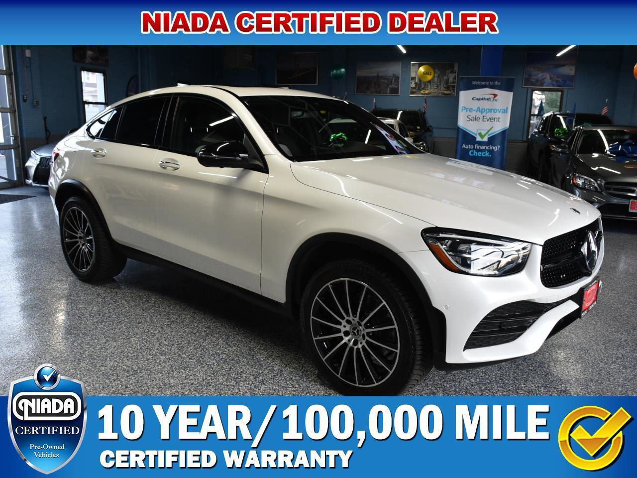 Used 2021 Mercedes-Benz GLC 300 4MATIC Coupe image 1